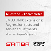 Samba STF project: Milestone 3 completed