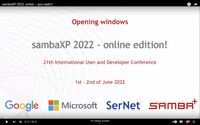 Voir les enregistrements de la sambaXP 2022