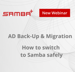 Active Directory Back-Up & Migration to Samba-AD  