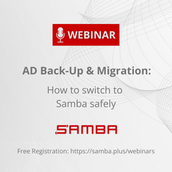 Active Directory Back-Up & Migration to Samba-AD  